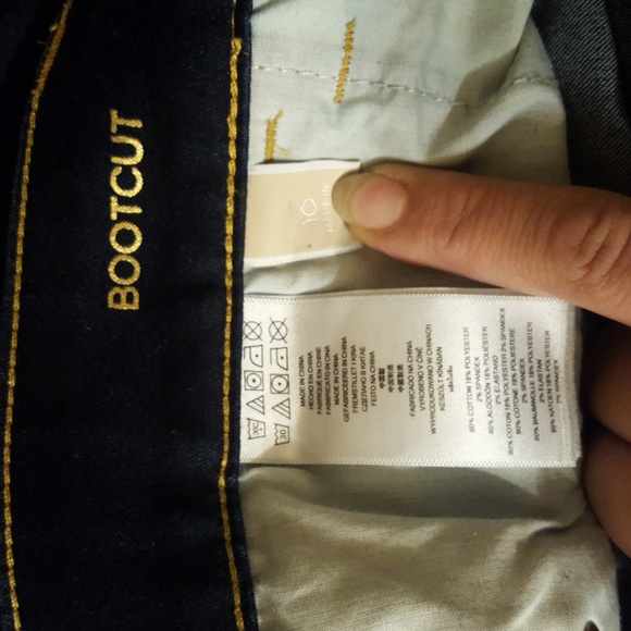 Michael Kors Women's Dark Wash Bootcut Jeans - Picture 8 of 11